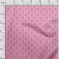 thumbnail image 3 of oneOone Cotton Flex Pink Fabric Toile Sewing Craft Projects Fabric Prints By Yard 40 Inch Wide, 3 of 4
