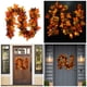 thumbnail image 2 of Naiovety Mantenimiento bajo de la guirnalda artificial elegante de las hojas de arce y aspecto realista versátil Kits de decoración para fiestas sin luz, 2 of 6