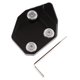 thumbnail image 4 of Almohadilla de extensión de soporte lateral de motocicleta para CBR600RR 2007-2012 negro Sharpla Almohadilla de soporte de pie para motocicleta, 4 of 7