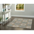 thumbnail image 4 of Linon Home Decor Trio Area Rug Collection, Yellow and Gray, 1.83' x 2.83', 4 of 4