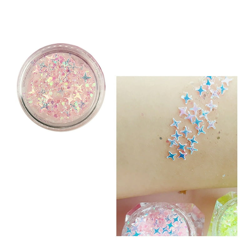 Body Paints for Adults Body Glitter Concerts Music Festival Rave  Accessories Face Glitter Gel Sequins Glitter Face Paint Glitter for Eye Lip  Hair