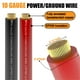 thumbnail image 4 of Cable Fuzbaxy de calibre 10, aluminio revestido de cobre, CCA, 15 m, negro y rojo, 4 of 8