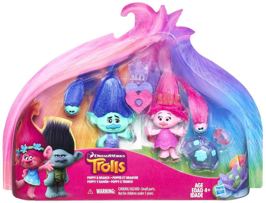 8PCS/SET Moive Trolls Poppy Branch Cute Action Figure Kids Toys Gift 11CM Dolls 