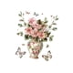 thumbnail image 4 of Vase de Flores Butterfly Wall Sticker Decal PVC Fondo de Fondo de de La Escuela Extraíbles Decoración de La Puerta de La Sala de Jue, 4 of 7