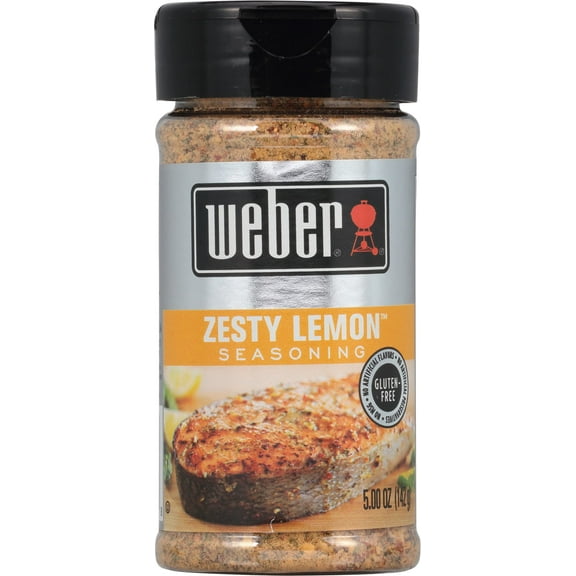 Weber Zesty Lemon Seasoning, 5 oz MDA05
