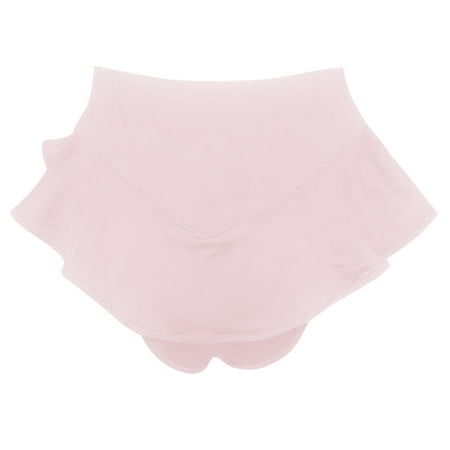Pink X-Large Women s High Waist Slim Womens Panties Bikini Nylon Fit Ruffle Edge Yoga Plus Size Underwear Cotton Lifting and Abdominal Contraction Solid Color Lif