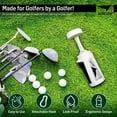 thumbnail image 5 of Birdie Golf: Birdie Bath - Golf Ball Washer, Personal Portable Water Cleaner, 7.65" x 3.75", Durable Bristles, Attachable Clip, Sports Accessory, 5 of 9