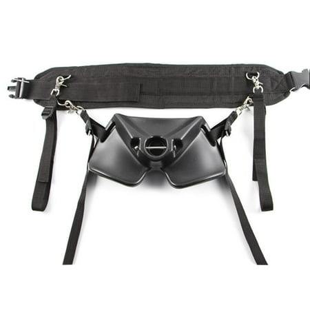 Gieenan Adjustable Fishing Fighting Waist Belt Fish Rod Holder Fishing Belt Rod Holder Deep Sea Boats Fishing Accessories