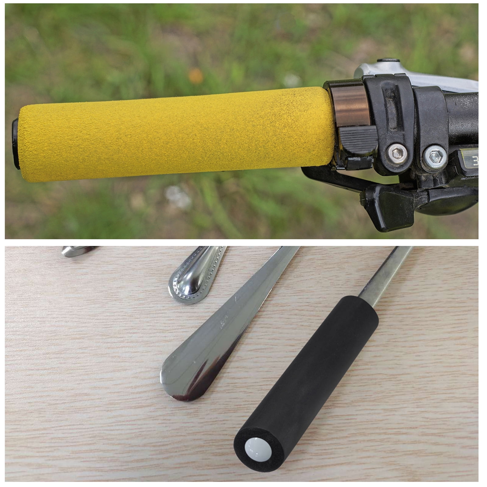 Unique Bargains Foam Tubing for Handle Grip Support and Insulation 3/8"(0.40") ID
