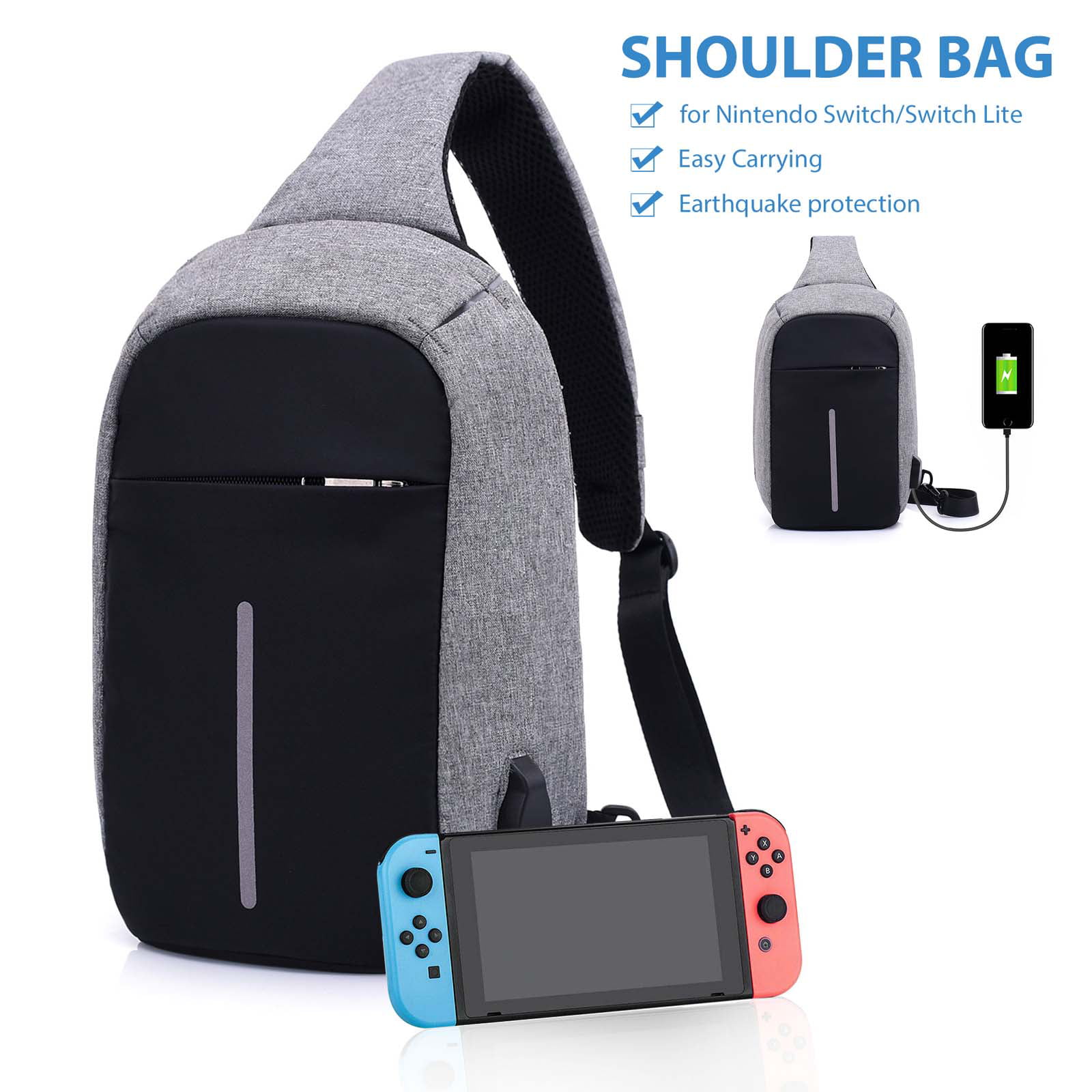 EEEkit - Switch Travel Bag, for Nintendo Switch Lite Console & Switch ...