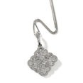 thumbnail image 1 of Collar con colgante de trébol de cuatro hojas para mujer, Baguette pavimentado, circón cúbico, joyería de lujo, el mejor regalo, 1 of 4