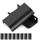 thumbnail image 1 of 10Pcs Modern Finger Edge Pulls, 80mm/2.7Inch Aluminum Hidden Tab Pull Handles Silver Concealed Finge, 1 of 5
