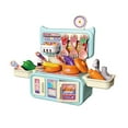 thumbnail image 2 of Danhjin Toy Kitchen, Kitchen Toy Set Equipped with Faucet and Simulation Game Sink Can Press Out Water, Pretend to Play Cooking Gamesy, 2 of 6