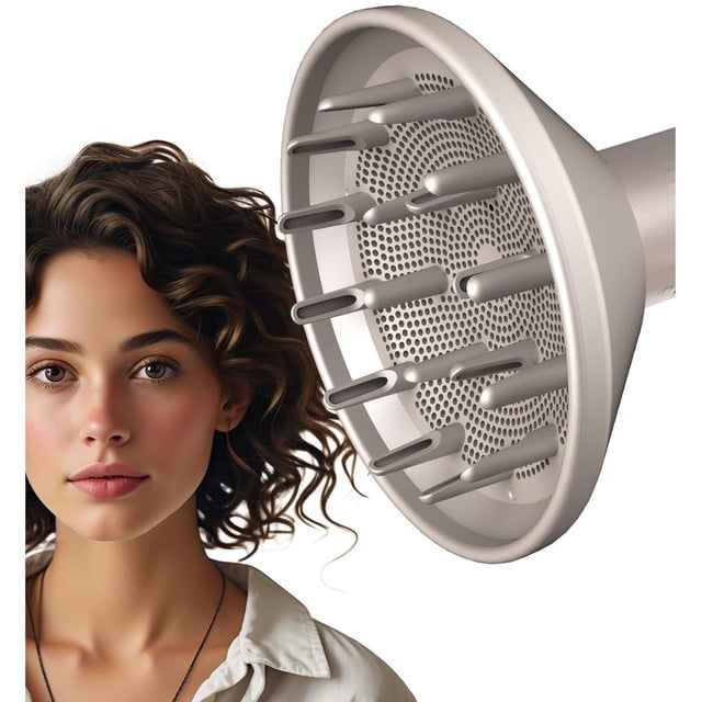 Universal Hair Dryer Diffuser - Suitable for Shark FlexStyle - Styling Tool Accessories for Curly - Wavy - Spiral Hair