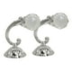 thumbnail image 3 of 2 piezas de ganchos de sujeción de cortina de cristal, gancho decorativo para cortina Plata Zulema Ganchos de cortina, 3 of 8