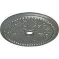 thumbnail image 3 of Ekena Millwork 27 1/2"OD x 4"ID x 1 1/2"P Winsor Ceiling Medallion (Fits Canopies up to 4"), Hand-Painted Silver, 3 of 5