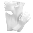 thumbnail image 3 of Mannequin Jewelry Stand, Resin Multifunctional Stable Structure Lightweight White Jewelry Display Holder  for Rings Necklaces Storage, 3 of 8