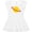 AA-White, variant on Inktastic Cute Saturn Gift Toddler Girl Dress