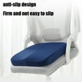 thumbnail image 5 of Horivan Universal Memory Foam Seat Cushion Non-Slip for Office Chair Car Seat Square Comfort Cushion for Back Pain Relief Orthopedic Chair Pad with Slow Rebound Support for Home Office, 5 of 6