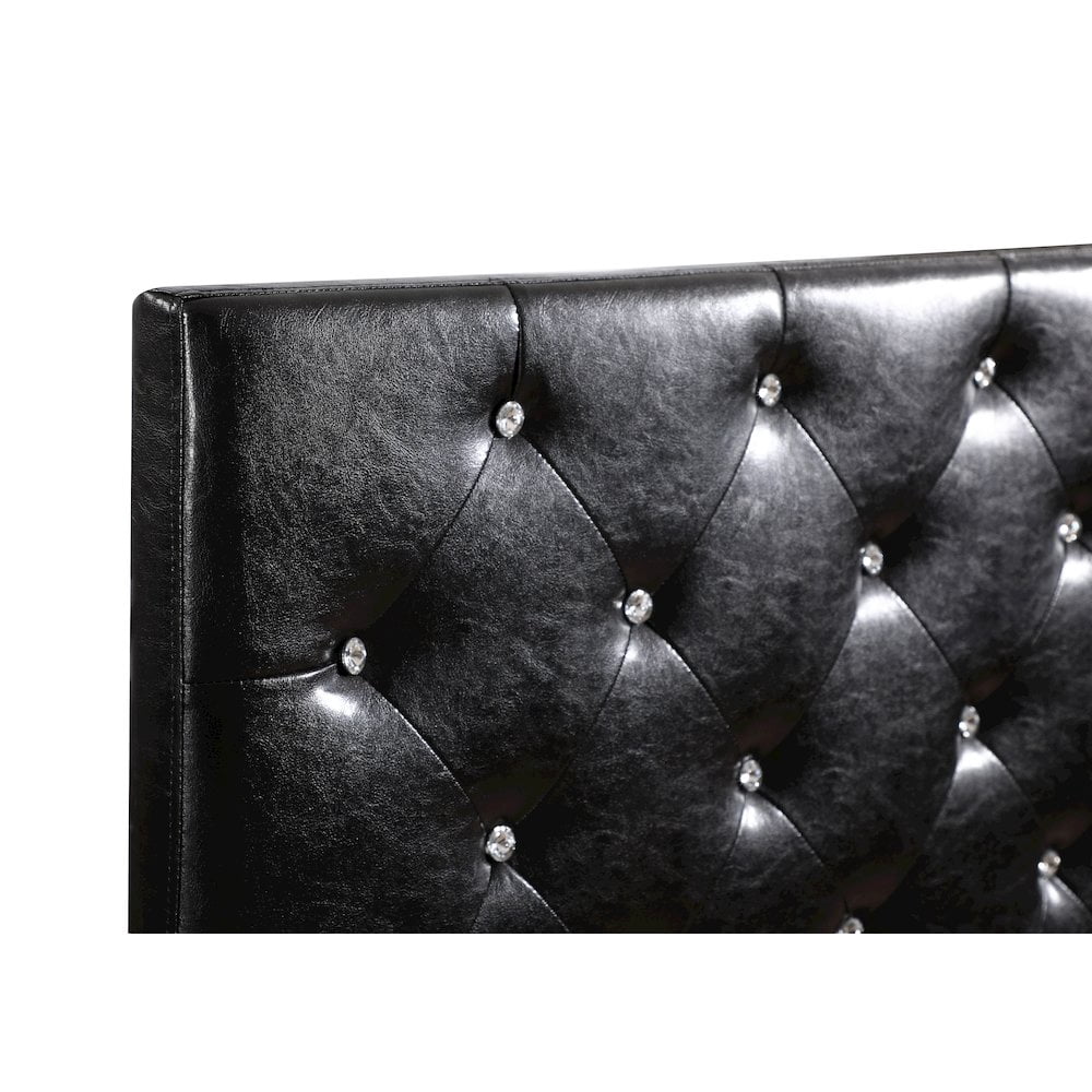 Glory Furniture Super Nova Twin Headboard in Black Color