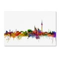 thumbnail image 2 of "Berlin Germany Skyline" Canvas Art by Michael Tompsett, 2 of 4