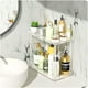 thumbnail image 2 of Organizador de encimera de baño NPPLUS acrílico de 2 niveles, transparente, 2 of 7