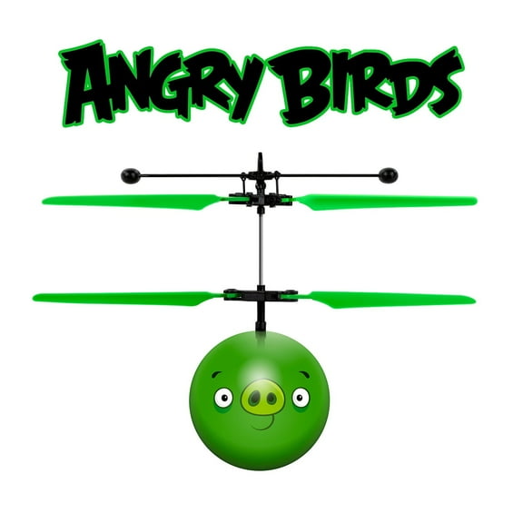 Rovio Angry Birds Movie The Pigs IR UFO Ball Helicopter