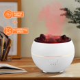 thumbnail image 4 of PENGXIANG Essential Oil Diffuser Humidifier 360ml Flame Diffuser Humidifier USB Powered Volcano Flame Diffuser Auto Off Aroma Diffuser Humidifier Silent Aromatherapy Diffuser Decorative f, 4 of 11