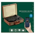 thumbnail image 3 of Vinyl Turntable Record Player LP Disc BT Gramophone Phonograph Monther Days Gift ,Simple Setup, 3 of 5
