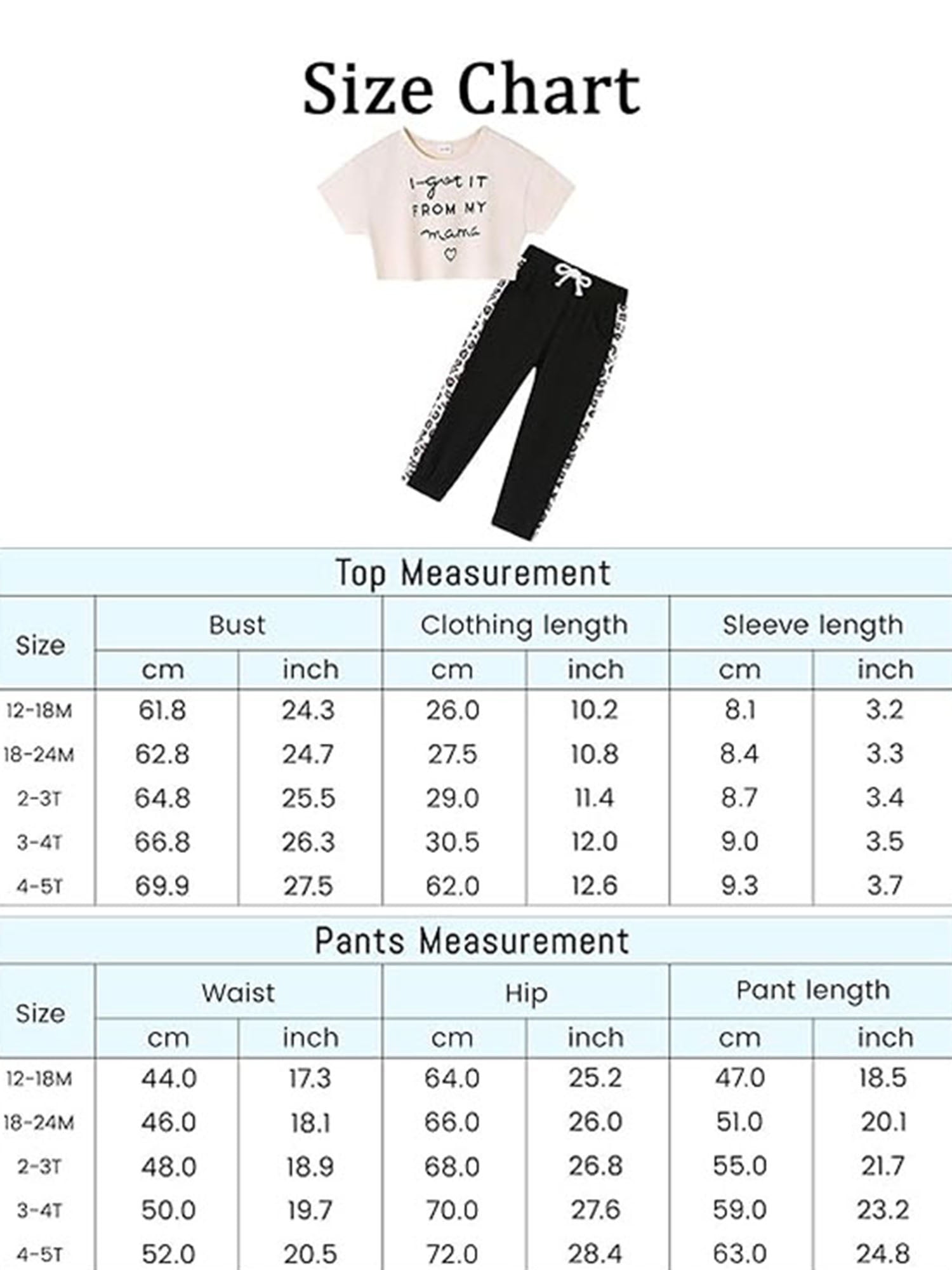 CARETOO Toddler Girl Clothes Baby Outfits Tie Dye Short Sleeve Shirt Long Pants 2PCS Clothing Set