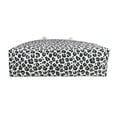 thumbnail image 4 of White Grey Black Leopard Animal Print Weekender Bag Birthday Bag Travel Bag, 4 of 5