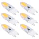 thumbnail image 5 of uds G9 bombilla LED COB 500LM bombilla para lámpara de techo bombilla de lámpara de pared de silicona para dormitorio Oficina 220V blanco cálido 3000K, 5 of 14