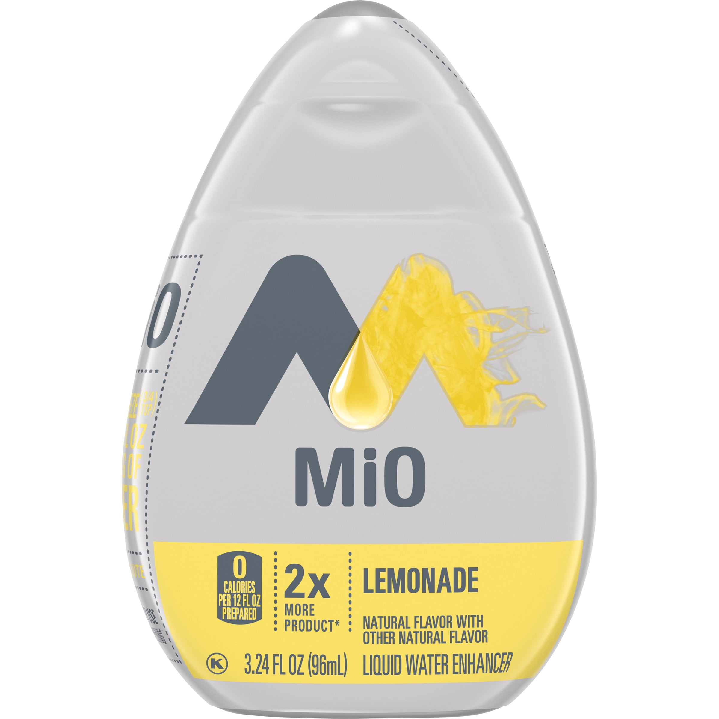 MiO Lemonade Liquid Water Enhancer Big Bottle, 3.24 fl oz Bottle