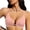 041-Pink, variant on Cassie Liz Deep V Bras for Women Seamless Bralette Comfort Push Up Plunge Bra with Support