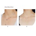 thumbnail image 4 of Guardurnaity Collar De Perlas Barrocas De Agua Dulce Natural Estilo Único Con Collar De Cadena De Plata Esterlina Para Mujer Gris 55 Cm Type3 NO3, 4 of 6