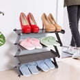 thumbnail image 1 of Shoes Stand Stainless Steel Waterproof Sturdy And Durable Shoes Rack For Home Hotel, 1 of 8