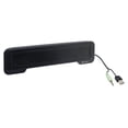 thumbnail image 1 of Bocina Casafoyer USB SoundBar Estéreo 2x2.5W Negra (2 Unidades), 1 of 2