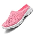 thumbnail image 3 of GUOBIOZIY Womens Open Back Sneakers Slip On Mules Shoes Comfort Backless Loafers Shoes(Pink,7.5), 3 of 7
