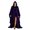 Purple, variant on Elegant Cloak for Cosplay Unisex Solid Color Cape for Halloween Character Role Play