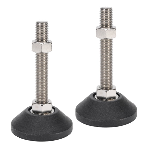 Pies Niveladores, Nivelador De Pies Ajuste De Altura De 100 Mm Soporte De Carga De 10 Kg 2 Piezas Para Banco De Trabajo
