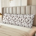 thumbnail image 2 of Fotbe Chickens Funda para Almohada Corporal con Diseño, Funda de Microfibra Ultrasuave de 20x54 Pulgadas, Ropa de Cama Elegante, 2 of 7