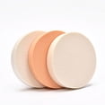 thumbnail image 1 of Nvzi 3 esponjas de maquillaje redondas, esponja compacta para base de maquillaje Beauty Face, tez * 1 blanca * 2 (90 mm), 1 of 4