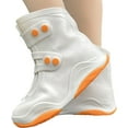 thumbnail image 1 of LAICAIW Couvre-Chaussures de Pluie - Bottes Résistantes à la Pluie / Mode Réutilisable Antidérapant Durable Facile à Utiliser Semelle Double Couche Couvre-Chaussures de Pluie pour Espadrilles, Bottes, Chaussures de Jeu de Quilles, 1 of 7