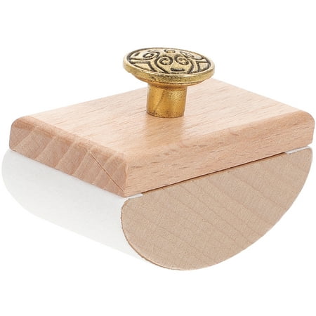 

Portable Wooden Rocker Blotter Ink Quick-Drying Tool for Office School
