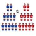 thumbnail image 1 of 22x Baby-Foot Hommes Homme Joueur Football Joueurs Figurine Modèle Tournoi Jeu Intérieur, 1 of 8