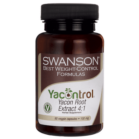 Swanson Yacontrol Yacon Root Extract 4:1 100 mg 90 Veg