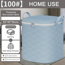 Large Capacity Moving Storage Bag, Portable Quilt and Clothes Organizer, Thickened Luggage Bag for Bedding, Travel, Clothes Storage, Ideal for Home and Office Use