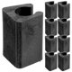 thumbnail image 5 of DEEPCRAFF 24Ud Protectores Para En Patas De U Shape Negro Antideslizante Y Reutilizable, 5 of 7