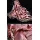 thumbnail image 3 of Bufanda de seda de morera 100% pura 43" (~109,2 cm) Bandana y chal ligeros y cuadrados grandes - Diadema para mujer ER, 3 of 5