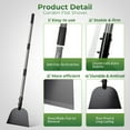 thumbnail image 3 of Walensee Flat Shovel, Snow Shovel, Ice Scraper, 54 inch Snow Ice Chopper for Walkway, Ice Removing, Outdoor Garden  Cleaning Shovel Weed Remove Tool for Lawn Edging, Driveway Weeding Tool, 3 of 7